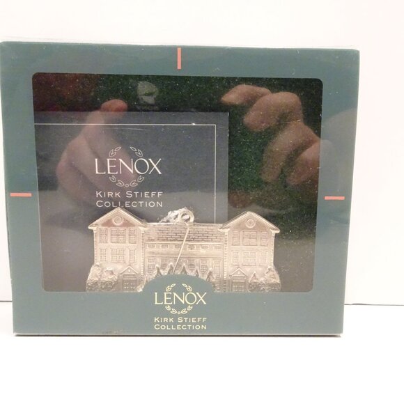 Lenox Pewter Ornament Kirk Stieff Collection Robert E Lee High School Made in US - Picture 4 of 4